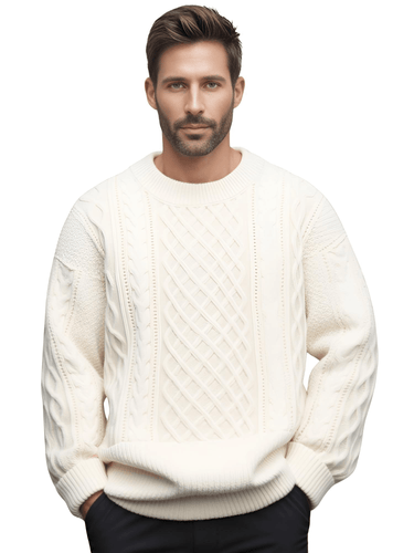 Retro Knitted Pullover Sweaters For Men -, Sweater , Drestiny , Australia, Beige, Black, Brown, FR, Grey, L, Light Green, M, Navy, New Zealand, Pullovers, Red, Sweaters, United Kingdom, United States, XL, XXL, XXXL , Drestiny , www.shopdrestiny.com